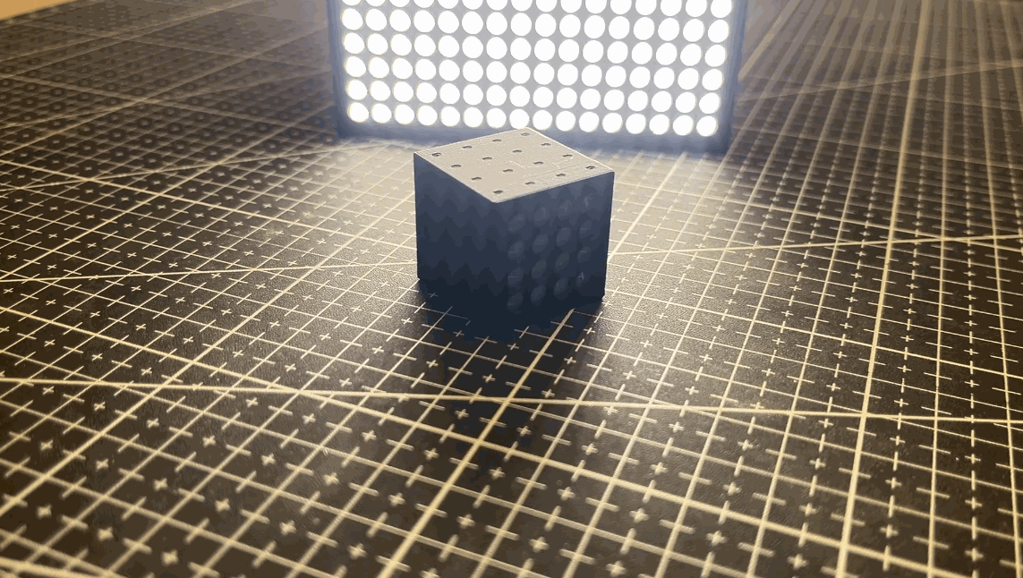 Final demo of cube