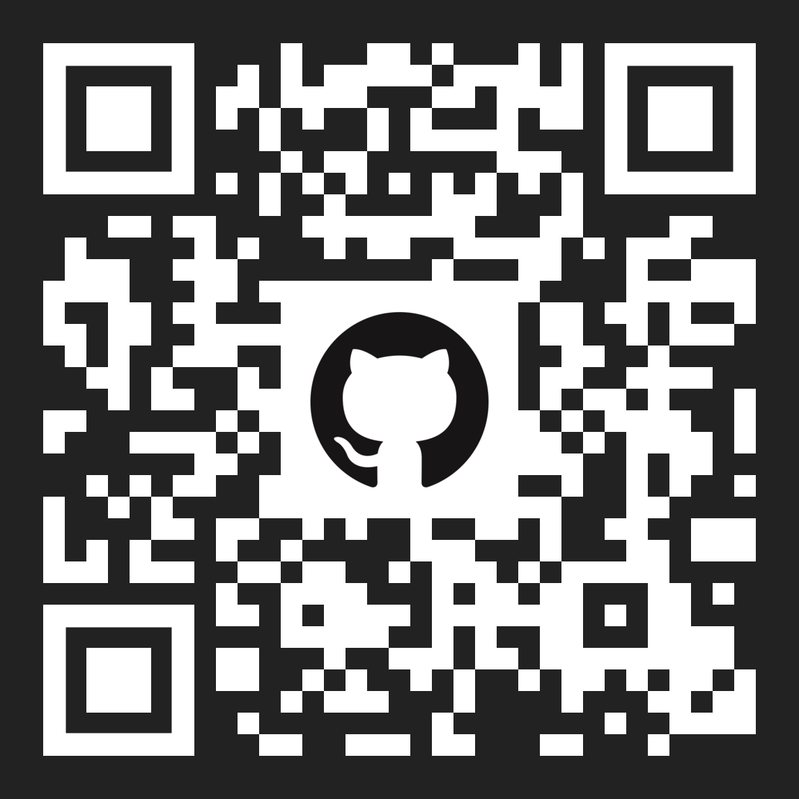 QR Code for github repo